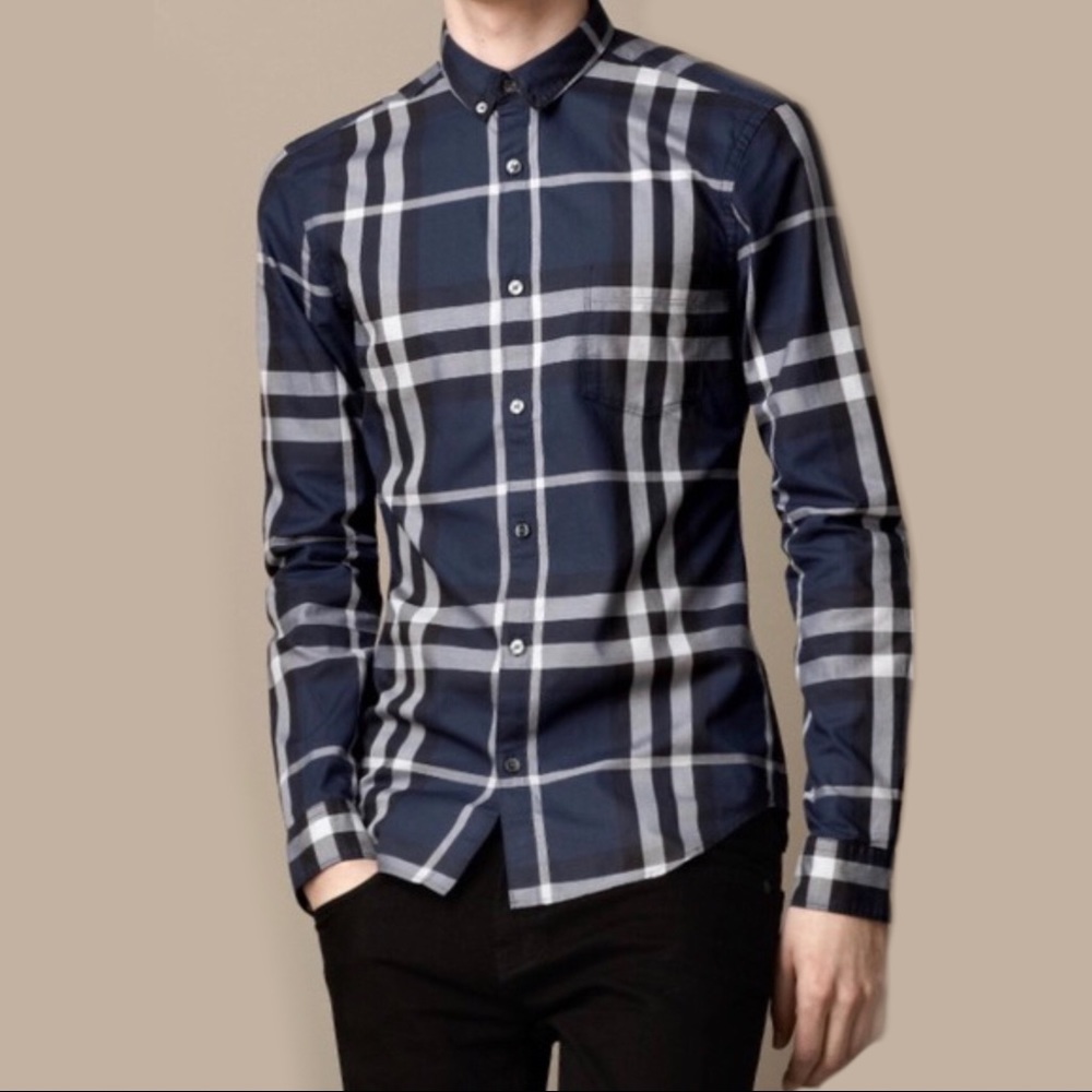 Burberry Brit Checked Dress Shirt